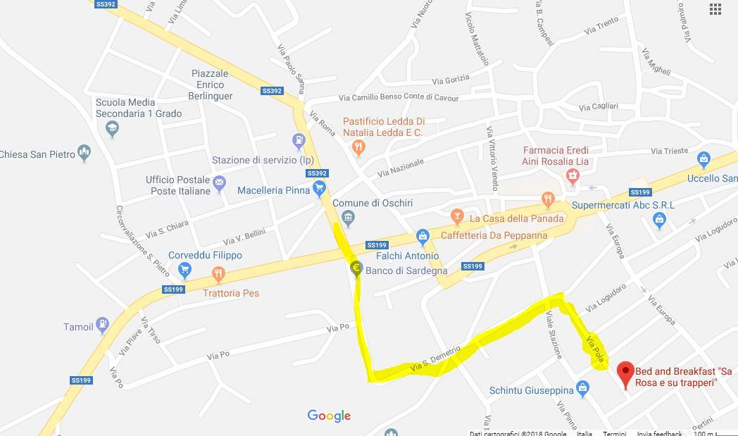 مبيت وإفطار Oschiri Sa Rosa E Su Trapperi المظهر الخارجي الصورة